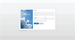 Desktop Screenshot of coxy.com